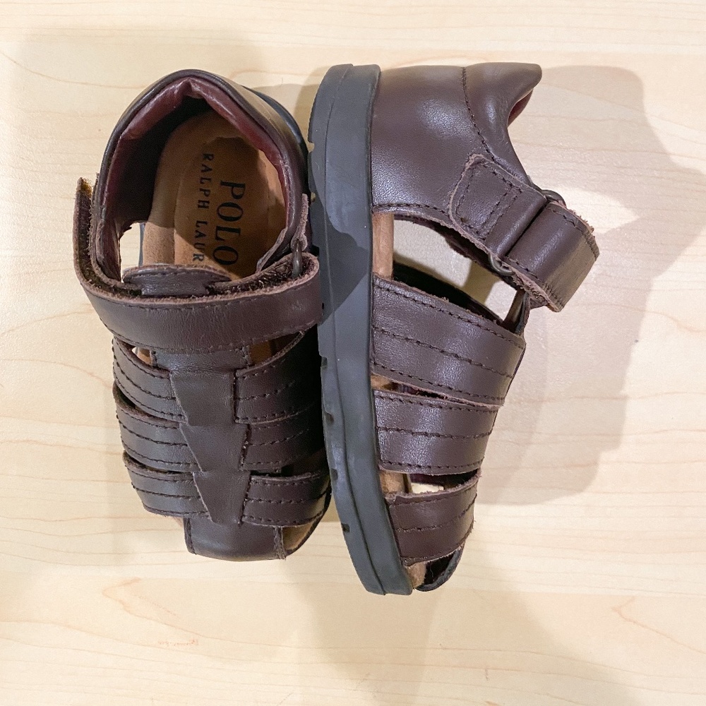 POLO RALPH LAUREN Unisex-Child Donevan (Toddler) Sandal SIZE 6  **NEW**